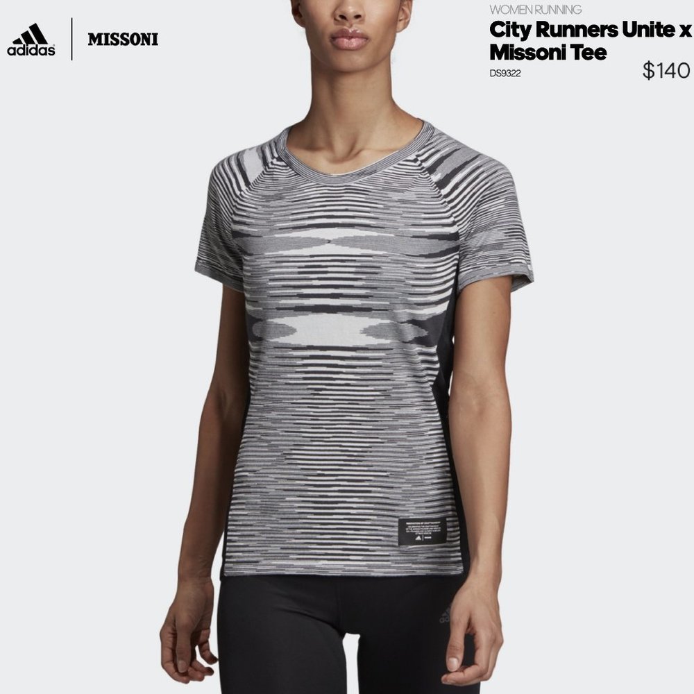 Adidas - City Runners Unite x Missoni Tee